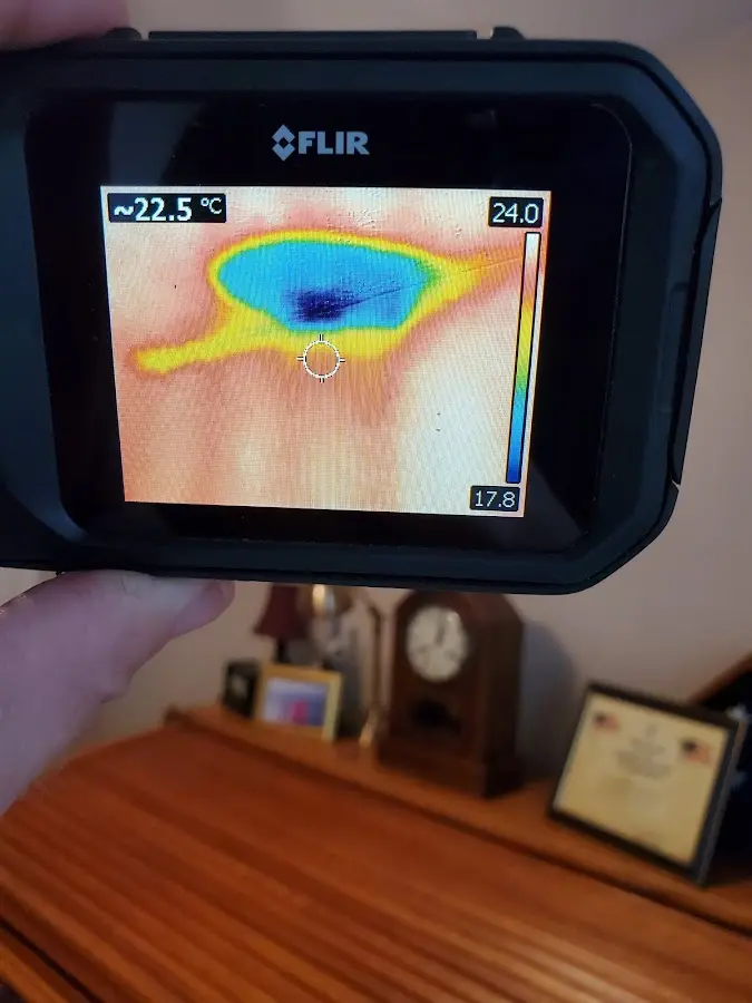 Thermal imaging inspection for water damage in Rapid Valley