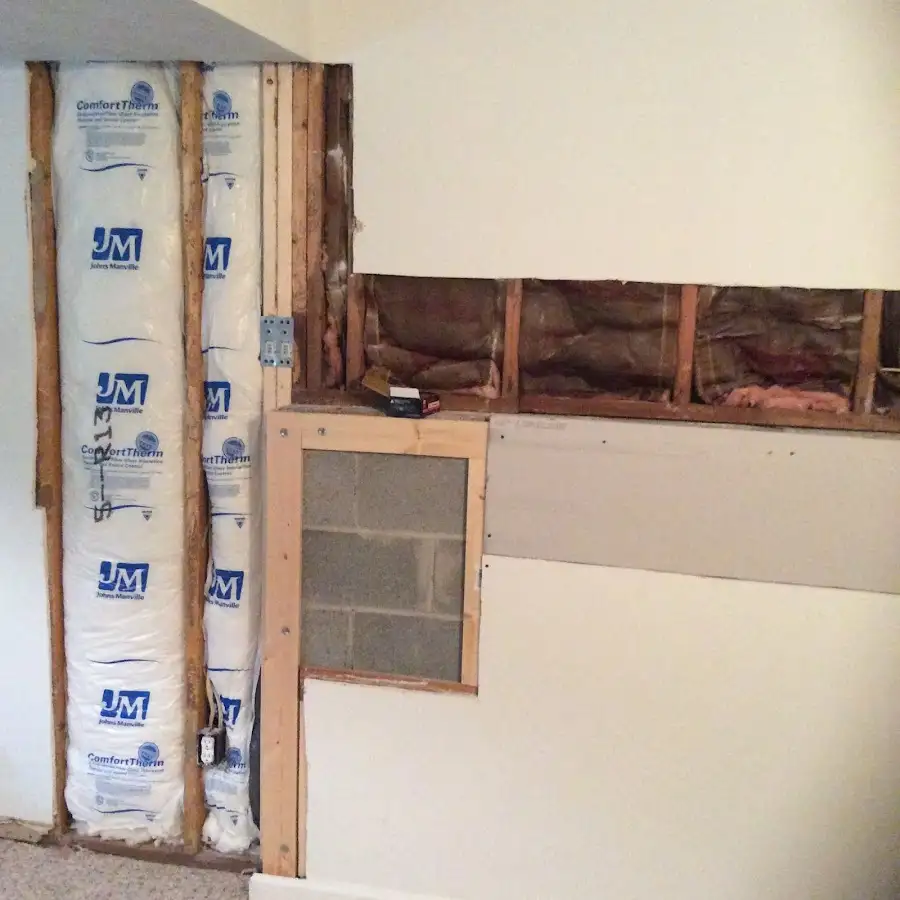 Wall insulation replacement during Odor Removal & Deodorization in Rapid Valley
